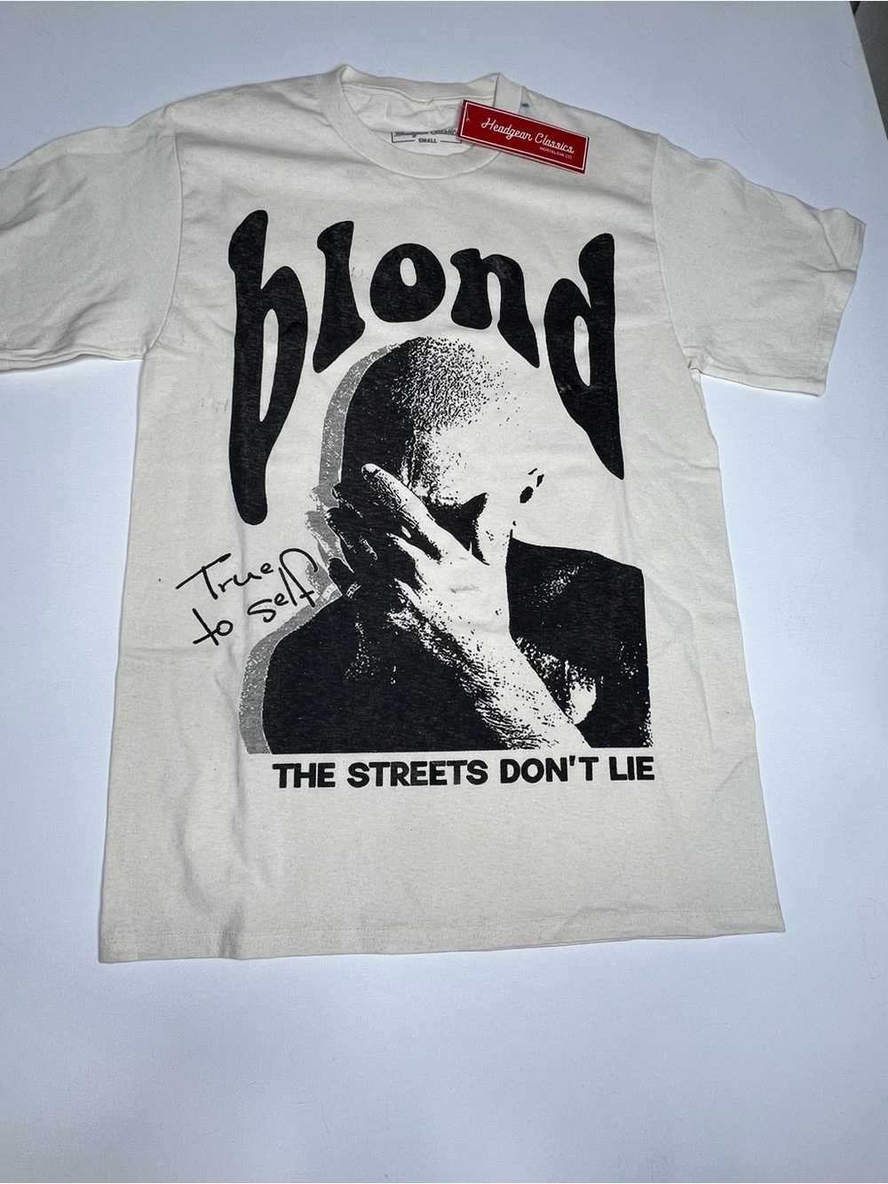 Frank Ocean “Blond” Cream / Black Small T-Shirt